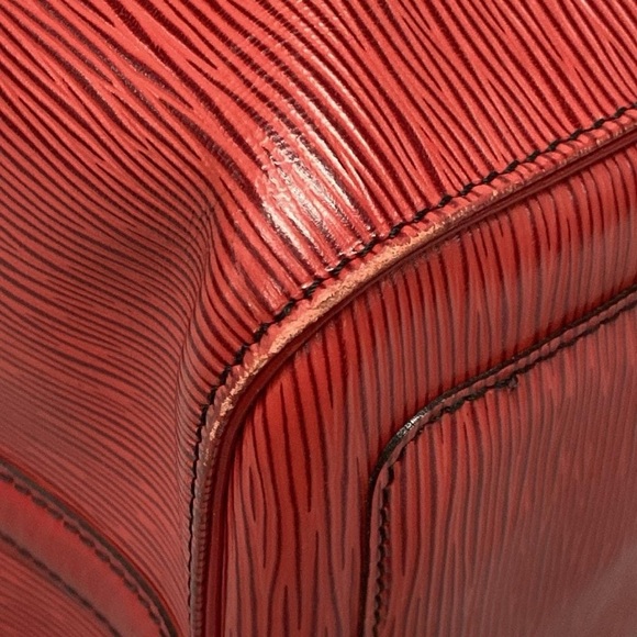 Authentic Louis Vuitton Castilian Red Epi keepall 45 travel unisex duffle bag - Picture 13 of 16